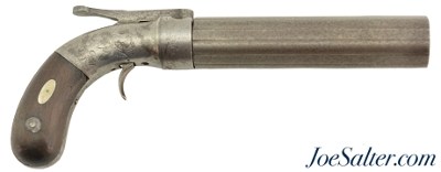 Scarce Stocking & Co. Single Action Pepperbox 28 Cal Worcester Mass