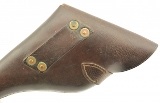Scarce Service Holster Belonging to Maj. John Page Wood, Border Regt. - 4 of 7