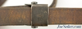Pre-WWII Karabiner 98a (K98a) Leather Sling 1938 - 3 of 4