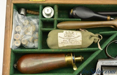 Beautiful Cased Deane, Adams & Deane Percussion Revolver w/ Accessories - Image 2 of 15