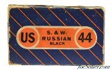 Scarce Full Box US Cartridge Co. 44 S&W Russian Ammo Lowell, Mass 50 Rds - 5 of 7