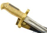 Ames Co. M1870 Naval Rifle Second Pattern Bayonet w/ Scabbard