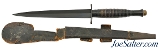 WWII Fairbairn-Sykes Third Pattern British Commando Knife with Sheath