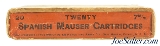 Winchester 7mm Spanish Mauser Soft Pt Ammo Smokelss Metal Jacket Circa 1907 - 2 of 7
