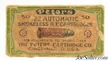 Scarce Peters 22 Winchester Auto Ammo Smokeless Partial Box - 1 of 6