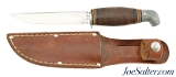 WWII ERA PAL RH-24 "Boy Scout" Knife with Leather Scabbard - 1 of 8