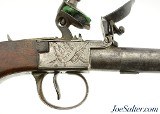 Australian Patriotic Turn Off Flintlock Pistol Belgian Proofed 45 Cal "Perth" & "Cook" - 3 of 13