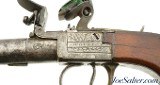 Australian Patriotic Turn Off Flintlock Pistol Belgian Proofed 45 Cal "Perth" & "Cook" - 6 of 13