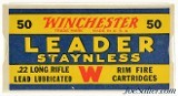 Winchester .22 LR Leader Ammunition Staynless