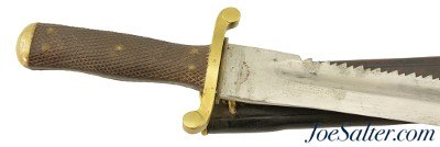 Excellent Swiss Model 1878 Pioneer Style Sawtooth Short Sword Solingen