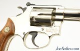 Excellent Boxed Smith & Wesson Model 34-1 "Kit Gun" Nickel 22 LR - 3 of 15