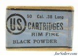 United States Cartridge Company .38 Long Rim Fire BP Excellent Sealed - 3 of 6