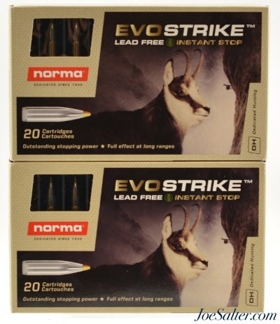 Norma EVOSTRIKE .270 Win 96gr Lead-Free Ammo 40 rnds