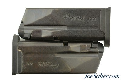 Sig Sauer P365 9mm 10rd Flush Magazines 2 pack
