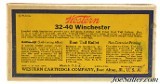 Early 1930's Western "Bullseye" Target Logo Box 32-40 Winchester SP Boat Tail - 6 of 7