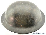 Scarce British WW2 Bakelite Brodie Helmet (Home Front) - 2 of 4