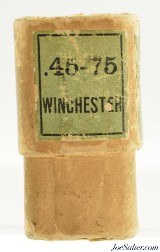 Seldom Seen Early 1900's "Centennial" 1876 Winchester 45-75 WCF Ammo Full Box - 5 of 7