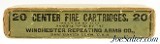 Seldom Seen Early 1900's "Centennial" 1876 Winchester 45-75 WCF Ammo Full Box - 2 of 7
