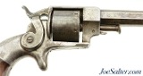 Fine Antique Allen & Wheelock 32 RF Side Hammer Revolver 2nd Model Civil War - 3 of 12