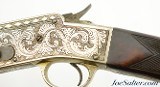 Very Rare Deluxe Engraved Robinson Model 1872 Repeating Rifle by Adirondack Firearms Co. - 13 of 15