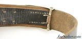 WWII German Youth Belt with Nickel Silver Buckle by F.W. Assmann & Sohne - 4 of 7