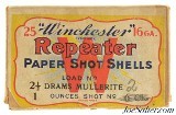 Original 16 Gauge Winchester Repeater Paper Shotgun Shell Box Empty - 2 of 5