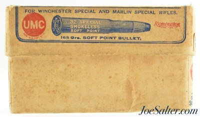 Remington UMC 32 Win Special Ammo Full Box 165 GR Soft Point Marlin & Winchester