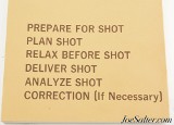 Bob Shea Signed Copy of "The Advanced Pistol Marksmanship Manual" V1 - 3 of 4