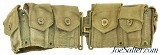 WWII US M1923 Ammunition Cartridge Belt M1 Garand