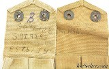 WW1 M1910 US Military M1910 .45 Magazine Belt Pouches 4pc - 4 of 4