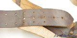 Original US WWII Sam Brown Officers Leather Belt With Cross Strap - 5 of 5