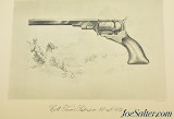 A Collection of Colt Historical Prints 1836 -1873 Complete set of six