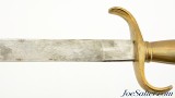 Imperial German Artillery Parade EM Faschinenmesser Short Sword and Scabbard - 9 of 15