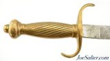 Imperial German Artillery Parade EM Faschinenmesser Short Sword and Scabbard - 3 of 15