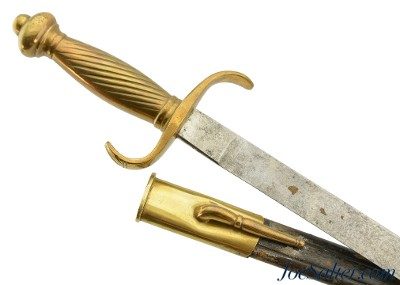 Imperial German Artillery Parade EM Faschinenmesser Short Sword and Scabbard