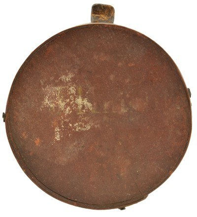 Early 19th Century American Militia Cheesebox Canteen