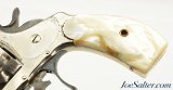 Antique S&W .44 DA Revolver Nickel w/ Pearl Grips & Factory Letter - 5 of 15