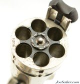 Antique S&W .44 DA Revolver Nickel w/ Pearl Grips & Factory Letter - 14 of 15