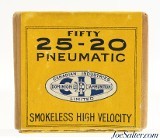 Excellent Scarce Dominion Box 25-20 Pneumatic Ammo Feb 1932 - 3 of 7