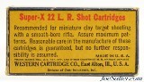 Western Super-X 22 Long Rifle Shot Ammunition Full Box - 6 of 7