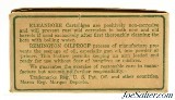 1930's Remington UMC 'Dog Bone' Kleanbore 38 S&W Ammo Full Box - 6 of 7