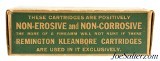 1930's Remington UMC 'Dog Bone' Kleanbore 38 S&W Ammo Full Box - 2 of 7