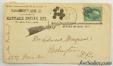 Massachusetts Arms Co. Dr. Edward Maynard Rifle Envelope + Signature Lot - 7 of 11