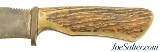 Custom Made Alvin Howery 4 1/2" Hunting Knife 1986 - 2 of 10