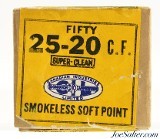 Excellent Dominion 25-20 Win Soft Point Full Box 1936 - 5 of 7