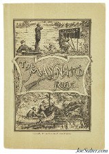 Rare Original 1886 Publication The Maynard Rifle 36 Pages Mass Arms Company