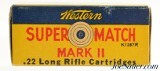 Western Super Match Mark II 22 LR Ammo Full Box - 2 of 7