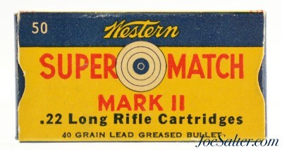 Western Super Match Mark II 22 LR Ammo Full Box