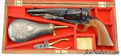 Beautifully Cased Pietta 44 Cal BP Pocket Police Model 1862