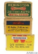 Vintage .32 Auto 7.65 mm Western Remington Dog Bone Winchester 150rds - 2 of 3